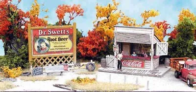 Bar Mills 951 N Scale Swanson's Lunch Stand Kit • $25.99