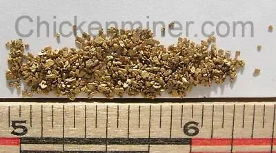 1 Gram Natural Alaska Gold Flakes/nuggets - Beautiful Natural 20 Mesh Gold ! • $70.69