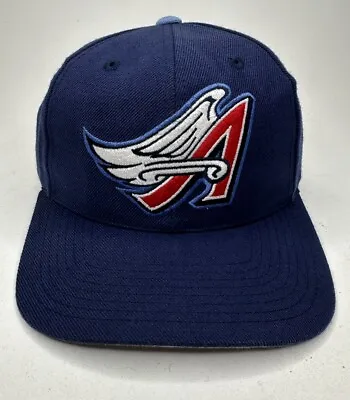 Vintage Twins Enterprises X Los Angeles Angels Of Anaheim Wing Logo SnapBack Hat • $30
