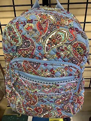 Brand New Vera Bradley Campus Backpack Provence Paisley • $97.50