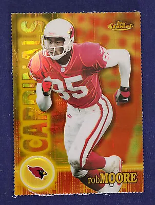 2000 Finest Gold/Refractors #75 Rob Moore #d • $3