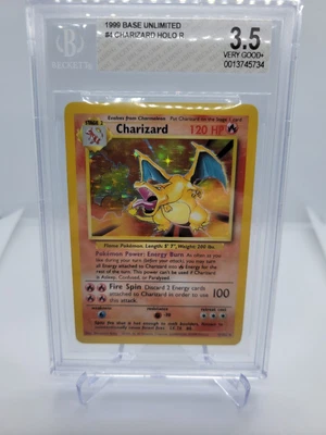 $250 • Buy Pokémon TCG Charizard Base Set 4/102 Holo Unlimited Holo Rare