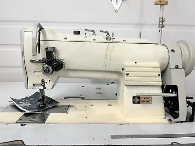 Seiko Lsw-28bl  Two Needle Walking Foot  1/4  110v Rev Industrial Sewing Machine • $1799