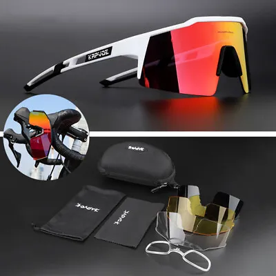 $29.99 • Buy Outdoor Sports Polarized Glasses Goggles MTB Road Bike Cycling Sunglasses Unisex