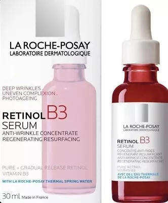 La Roche-Posay Retinol B3 Serum Anti-Wrinkle Concentrate 30ml • $16.99