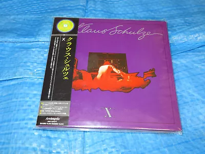 Klaus Schulze X Mini LP CD JAPAN 2CD ARC-7276/77 (2007)  / Ash Ra Tempel • $29.99