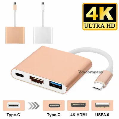 USB Type-C To HDMI HDTV TV AV Adapter Cable 4K For Samsung Galaxy S24 S23 S22 S9 • $12.99