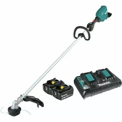 Makita XRU18PT 17  Cordless Grass Trimmer With 18V X2 Batteries And Charger Kit • $539.10