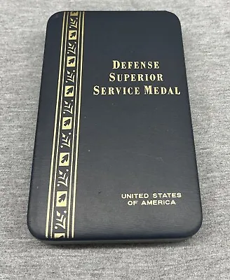 Army Full Size Case Box Distinguished Defense Superior Service Medal • $19