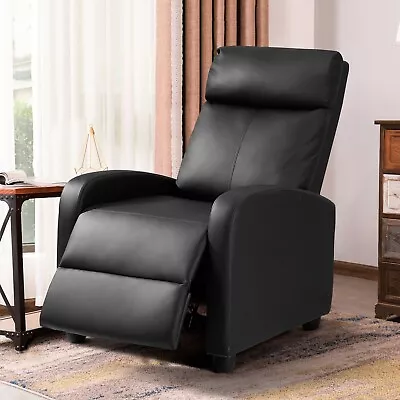 Homall Recliner Chair Padded Seat Pu Leather For Living Room Single Sofa Recline • $165.89