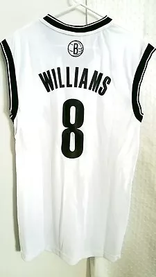 Adidas NBA Jersey Brooklyn Nets Deron Williams White Sz 2X • $6.99