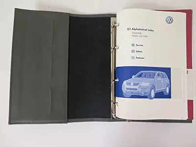 2008 Volkswagen Touareg Owner's Manual Binder • $121.49