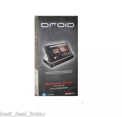 Motorola Multi Media Dock Station Cradle For Droid A855 • $26.72