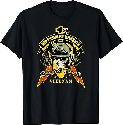 New Limited 1st Air Cavalry Division Vietnam T-Shirt Free Shipping • $24.43