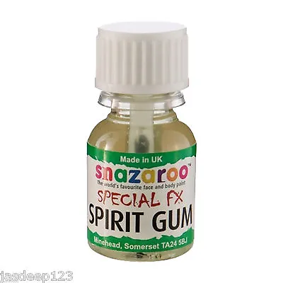 10ml Spirit Gum Snazaroo Special FX Skin Glue Halloween Face Paint Make Up  • £3.99
