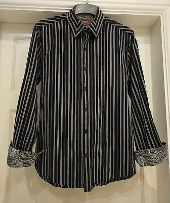 Striped& Paisley Shirt -Medium  • £3.95