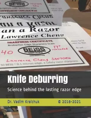 Knife Deburring: Science Behind The Lasting Razor Edge Like New Used Free S... • $22.99