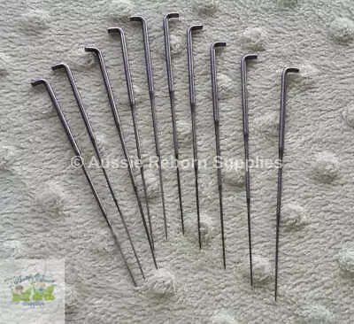 38 Gauge 9 Barb Rooting Hair Felting Needles BEGINNERS Reborn Baby • $9