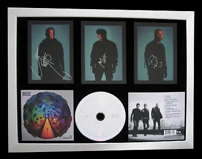 Muse+signed+framed+the Resistance+uprising=100% Authentic+express Global Ship • £199.95