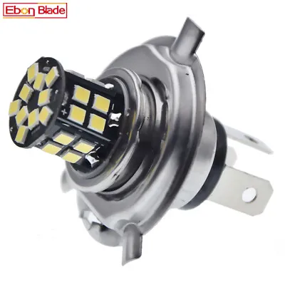 6V DC Motorcycle H4 P43T PX43T LED Motorbike Headlight Hi/Lo Beam Bulb 6 Volt • £4.99