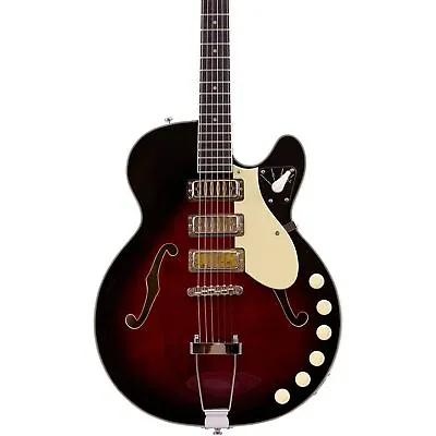 Airline H59 Vintage Redburst - Harmony-inspired Semi-Hollow Electric Guitar NEW! • $799