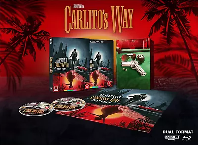 Carlitos Way - 2 X 4K HDR Blu Ray/Book/Poster - Limited Edition - Brian DePalma • £39.95