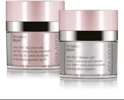 Mary Kay TimeWise Repair Volu-Firm Day And Night Cream Exp 7/24 • $109.97