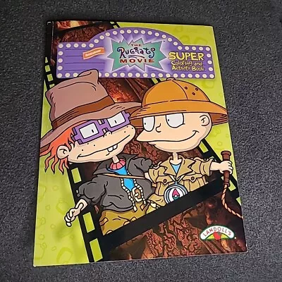 New Vtg 90s Nickelodeon The Rugrats Movie Coloring Activity Book 1998 Landols • $18.98