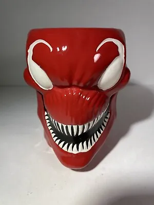 Marvel Comics Red Venom Carnage Molded Head Ceramic 16 Oz Coffee Cup Mug 2015 • $19.99