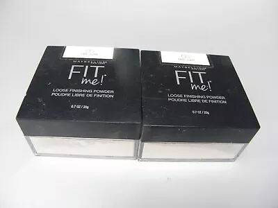 2-count Maybelline Fit Me! Loose Finishing Powder 05 Fair • $11.95