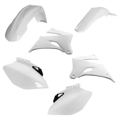 Acerbis Replica Plastic Kit White For Yamaha YZ250F 2006-2009 • $118.85