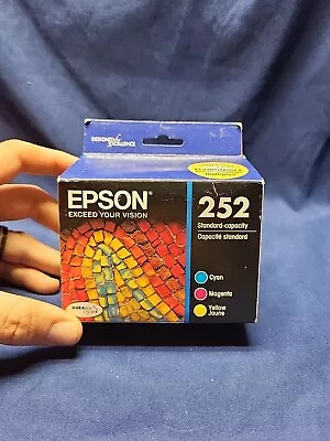 EPSON T252 Ink Standard Capacity Color Combo Pack - Cyan/Magenta/Yellow • $21.95