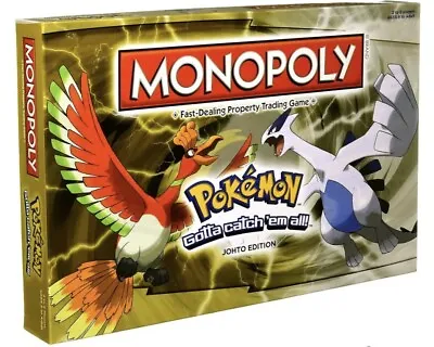 Monopoly Pokemon Johto Edition  Board Game - BRAND NEW • $39.99