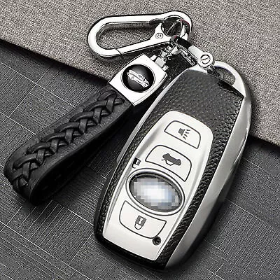 TPU Remote Key Fob Case Cover Holder Fits For Subaru Forester Outback Keyless US • $11.95