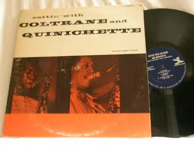 Cattin' With JOHN COLTRANE & PAUL QUINICHETTE Mal Waldron Prestige 7158 RVG LP • $59.97