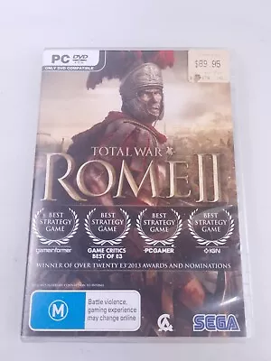 Total War Rome II 2 PC DVD 3 Disc Game Complete • $17