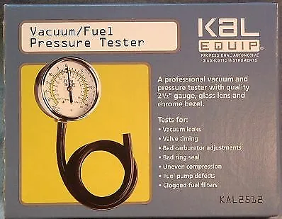 $12.99 • Buy Kal Equip Vacuum & Pressure Tester KM2512