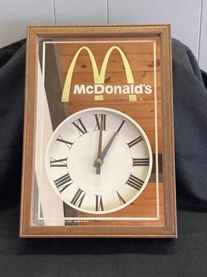 $49.99 • Buy Vintage Pre-Owned McDonald's 1978 Mirrored Wall Clock