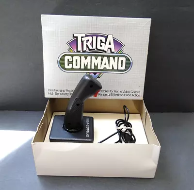 Vintage 1982 Triga Command Atari Joystick *TESTED • $29.95