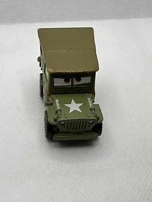 Disney Pixar Cars Sarge Green Military Vehicle BDX15 Jeep 2.5  • $6.99