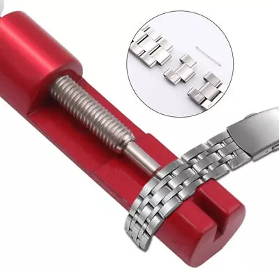 Watch Bracelet Repair Link Pin Adjusting Wrist Watch Strap Metal Split Tool Kit • £3.36