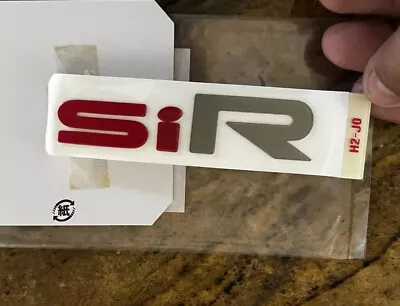 Honda CRX Jdm SiR Rear Emblem Badge OEM NEW RARE MINT 88-91 • $150