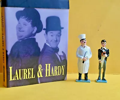 Laurel And Hardy Nothing But Trouble 65m.m. Metal Figures • £18.50