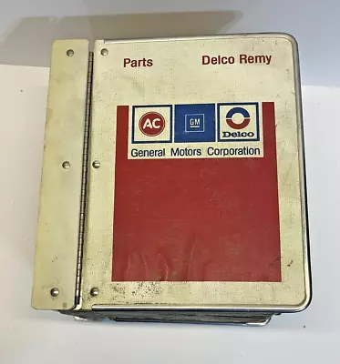 GM Dealers 1954 To 1985 AC Delco Remy Electrical Parts Service Catalog Manual • $200