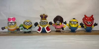 Lot Of 6 Happy Meal McDonalds Despicable Me Minions Toy Figurines • $8