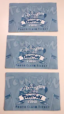 Disney World Mickey's Toontown Fair Photo Claim Ticket • $34.95