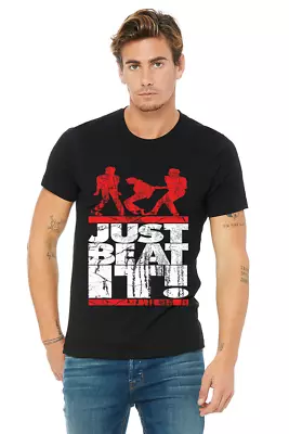 Michael Jackson Just Beat It DMC Unisex Adult Crewneck Short Sleeve Shirt • $14.99