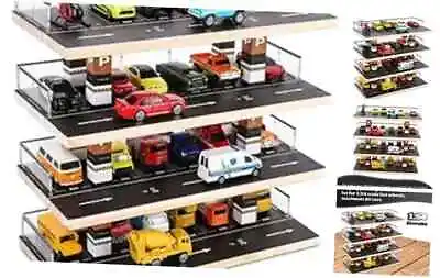  Hot Wheels & Matchbox Display Case 1/64 Scale Diecast Toy Car Storage  • $66.06