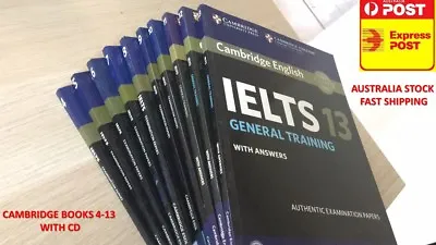 Sell General Training Cambridge Ielts Book 5-13(5678910111213)with Dvd • £48.37