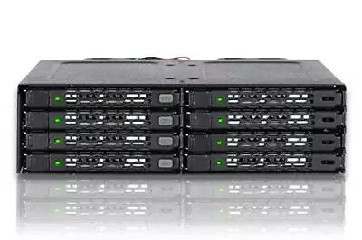 Icy Dock 217844 Icy Rd Mb998ip-b 8x2.5 Minisas Hd Hdd Ssd In 1 X 5.25 Bay Hot • $328.53